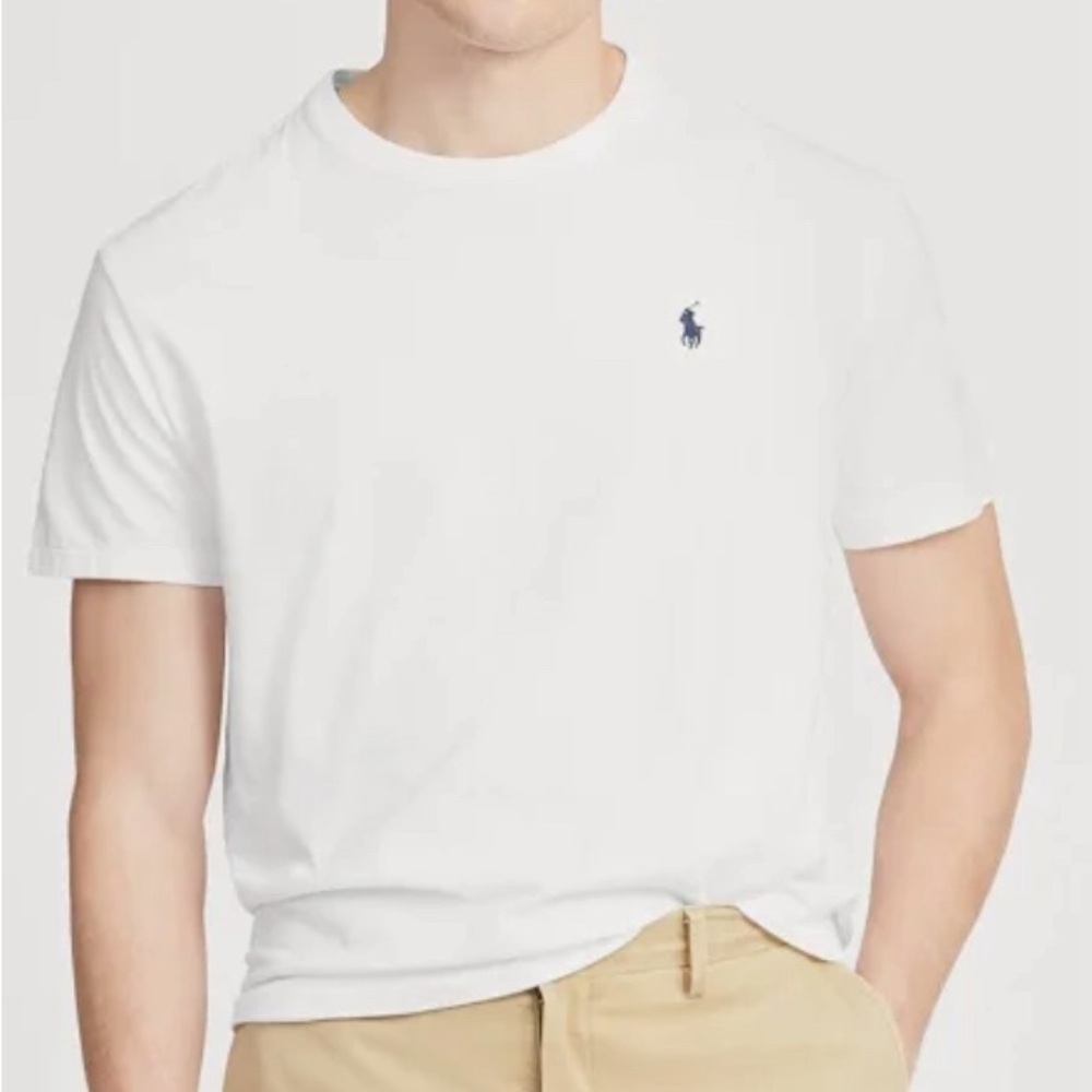 Polo Ralph Lauren Men's Classic Fit T-Shirt Size Medium White